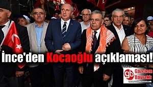 İnce'den Kocaoğlu açıklaması
