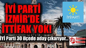 İYİ Parti İzmir'de 30 ilçe ve büyükşehire aday gösterecek