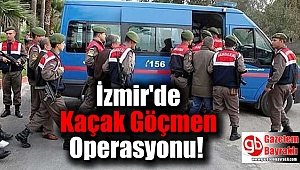 İzmir'de 67 Kaçak Göçmen Yakalandı