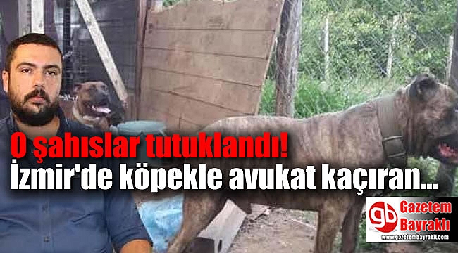 İzmir'de köpekle avukat kaçıran şahıslar tutuklandı