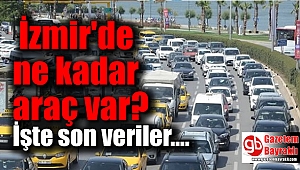 İzmir'de ne kadar araç var