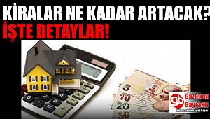Kiralar ne kadar artacak belli oldu