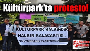 Kültürpark'ta protesto