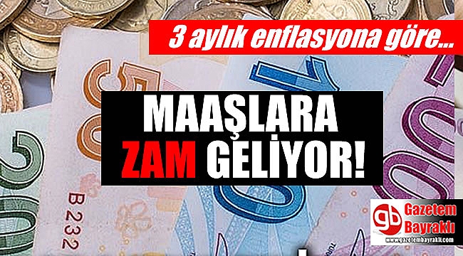 Maaşlara 456 lira zam gelecek