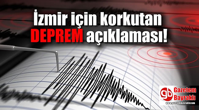 Prof. Dr. Ercan'dan İzmir için deprem açıklaması