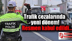 Trafik cezalarında yeni dönem: Resmen kabul edildi