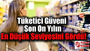 Tüketici Güveni Son On Yılın En Düşük Seviyesini Gördü