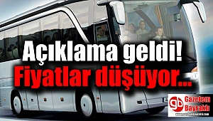 Açıklama geldi: Fiyatlar düşüyor