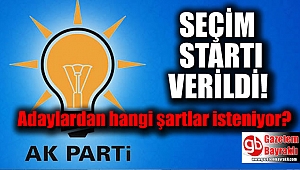 AK Parti belediye başkan aday adaylığı başvuruları başladı