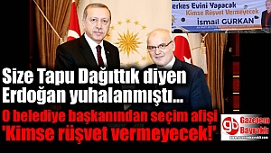 AK Partili Aday Adayından Seçim Afişi: Rüşvet Vermeyeceksiniz