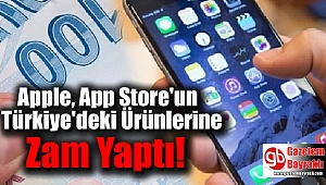 Apple, App Store'un Türkiye'deki Ürünlerine Zam Yaptı