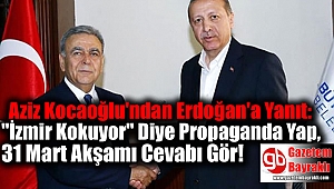 Aziz Kocaoğlu'ndan Erdoğan'a Yanıt: 