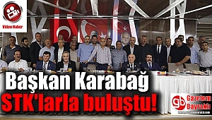 Başkan Karabağ STK'larla buluştu
