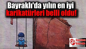 Bayraklı'da yılın en iyi karikatürleri belli oldu