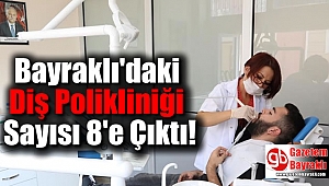 Bayraklı'daki Diş Polikliniği Sayısı 8'e Çıktı