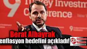 Berat Albayrak enflasyon hedefini açıkladı