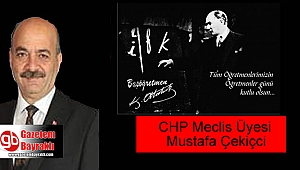 CHP Meclis Üyesi Mustafa Çekiçci'den Öğretmenler Günü mesajı