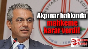 Hüseyin Mutlu Akpınar hakkında karar verildi