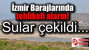 İzmir Barajlarında tehlikeli alarm