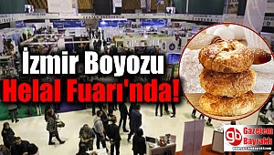 İzmir Boyoz'u Helal Fuarı'nda