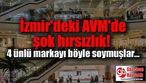 İzmir'de 1 Milyon Tl'lik AVM soygunu