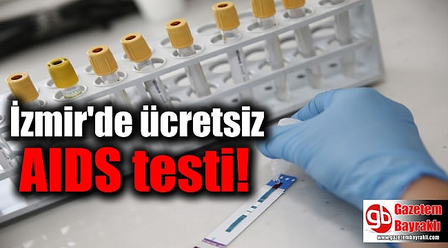 İzmir'de ücretsiz AIDS testi