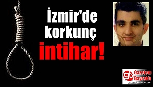 İzmir'de yalnız yaşayan adam, evinde intihar etti