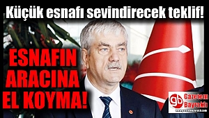 Kani Beko'dan küçük esnafı sevindirecek teklif