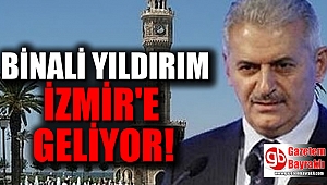 TBMM Başkanı Yıldırım, bugün İzmir’de