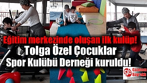 Tolga Özel Çocuklar Spor Kulübü Derneği kuruldu