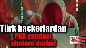 Türk hackerlardan PKK yandaşı sitelere darbe