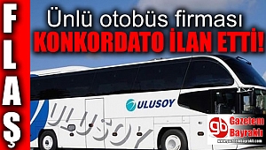 Ünlü Otobüs Firması Ulusoy Konkordato İlan Etti