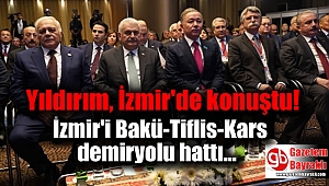 Yıldırım, İzmir'de düzenlenen TÜRKPA Konferansı'nda konuştu