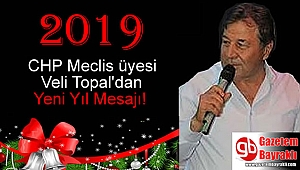 CHP Meclis Üyesi Veli Topal'dan Yeni yıl mesajı