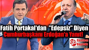 Fatih Portakal'dan Kendisine
