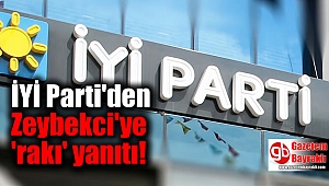 İYİ Parti'den Zeybekci'ye 'rakı' yanıtı