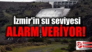 İzmir'de su seviyesi alarm veriyor