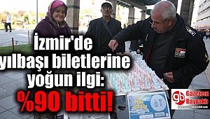İzmir'de yılbaşı biletlerine yoğun ilgi: %90 bitti