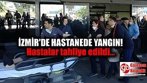 İzmir Ege Üniversitesi Hastanesi'nde yangın