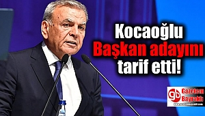 Kocaoğlu 'o ilçe belediye başkanı olmaz' dedi, adayı tarif etti