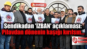 Sendikadan 'İZBAN' açıklaması: Pilavdan dönenin kaşığı kırılsın