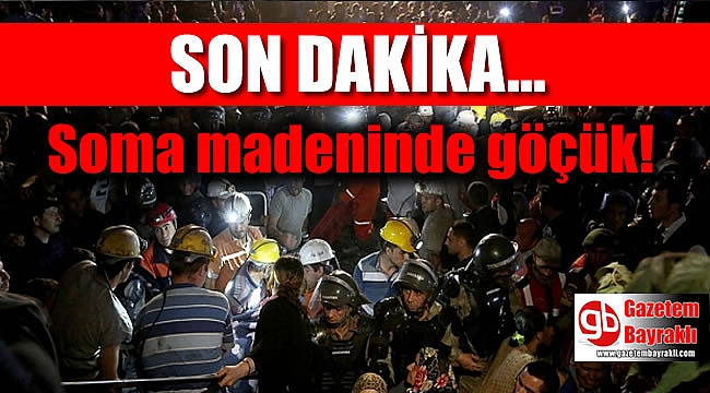 Soma'da kömür madeninde göçük