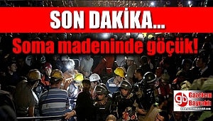 Soma'da kömür madeninde göçük