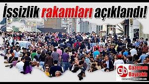 TÜİK işsizlik rakamlarını açıkladı: