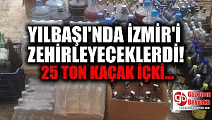 Yılbaşı öncesi İzmir'de kaçak içki operasyonu