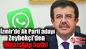 AK Parti Büyükşehir Adayı Zeybekci, vatandaşla WhatsApptan konuşacak