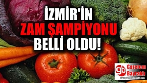 İşte İzmir'in zam şampiyonları