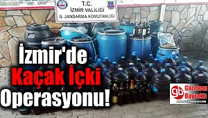 İzmir'de Kaçak İçki Operasyonu
