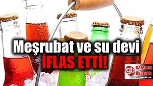 Meşrubat ve su devi Frida Gıda iflas etti