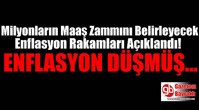 Milyonların Maaş Zammını Belirleyecek Enflasyon Rakamları Açıklandı